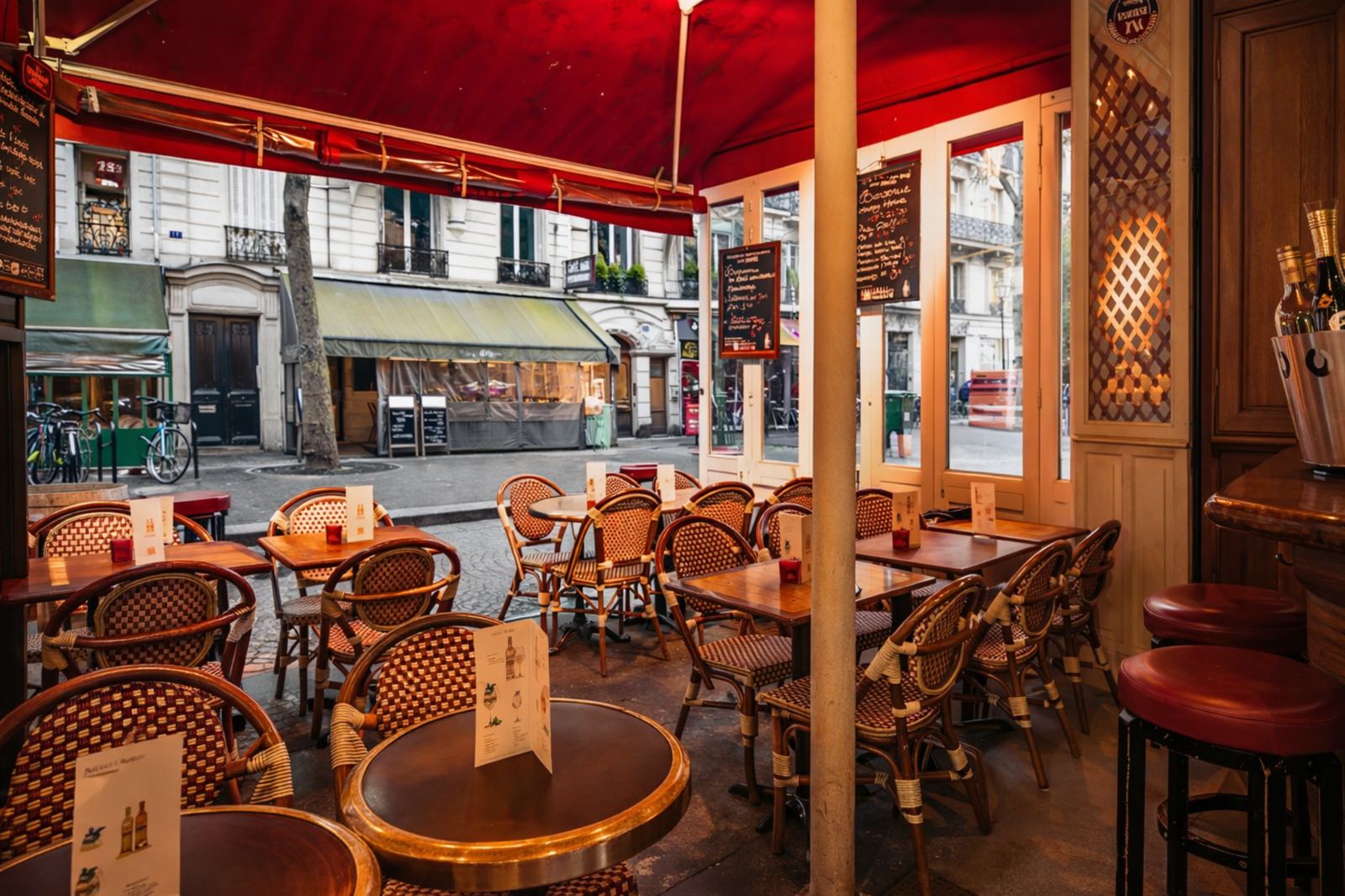 Vue sur la terrasse du BBB Paris